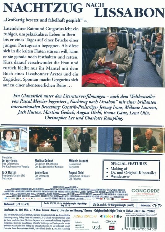 Produktbild: Nachtzug nach Lissabon