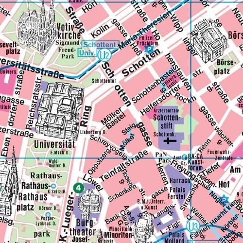 Produktbild: Wien Touristenplan