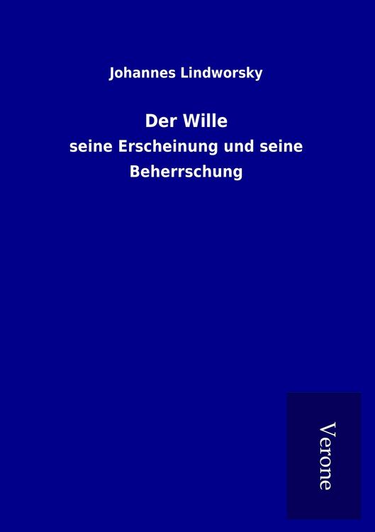 Produktbild: Der Wille