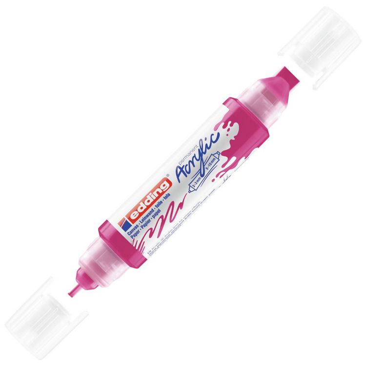 Produktbild: edding Acryl Double Liner 5400 telemagenta 2-3mm/5-10mm