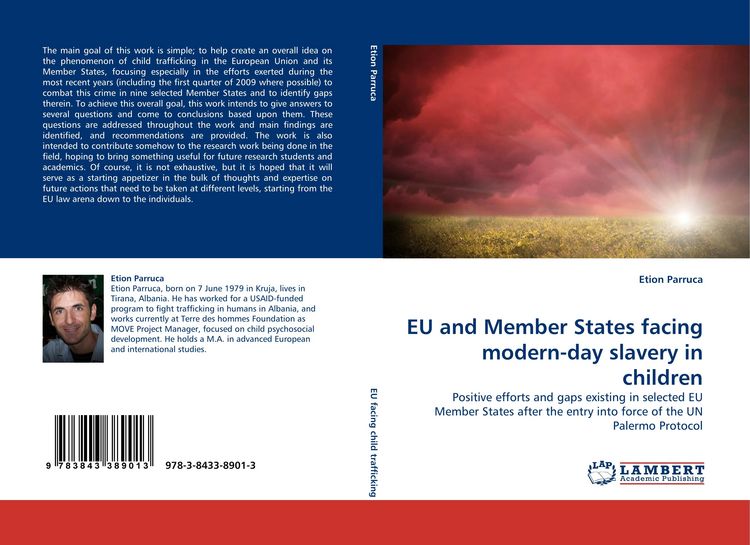 Produktbild: EU and Member States facing modern-day slavery in children
