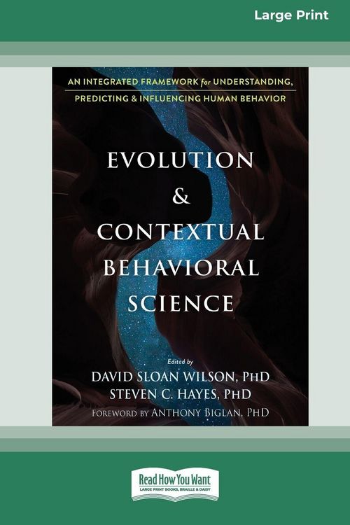 Produktbild: Evolution and Contextual Behavioral Science