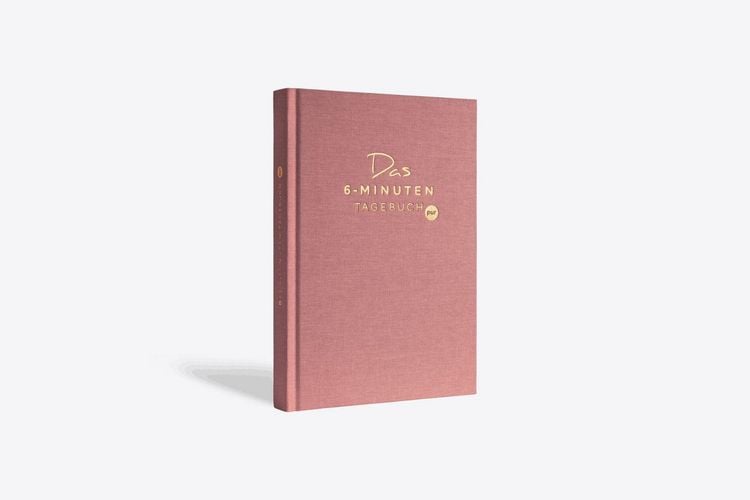 Produktbild: Das 6-Minuten-Tagebuch pur (granat)