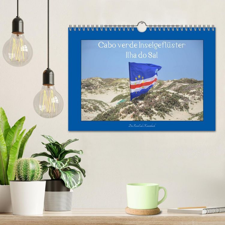 Produktbild: Cabo verde Inselgefl&uuml;ster - Ilha do Sal (Wandkalender 2026 DIN A4 quer), CALVENDO Monatskalender