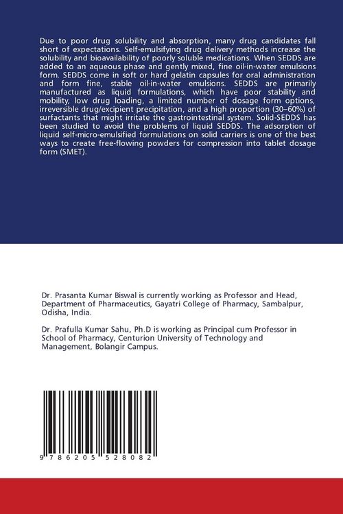 Produktbild: Atorvastatin Self-Emulsified Tablets Formulation and Evaluation