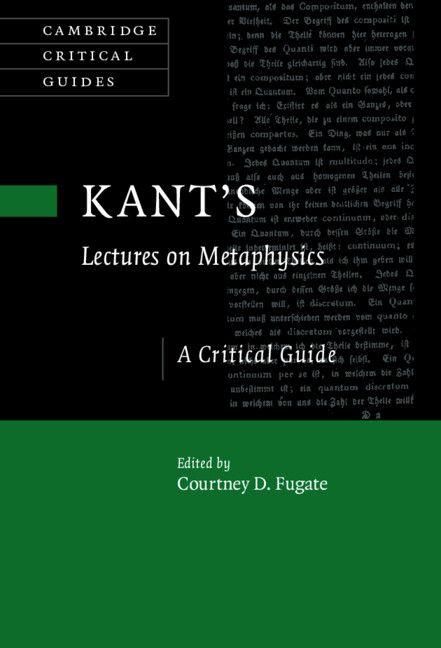 Produktbild: Kant's Lectures on Metaphysics