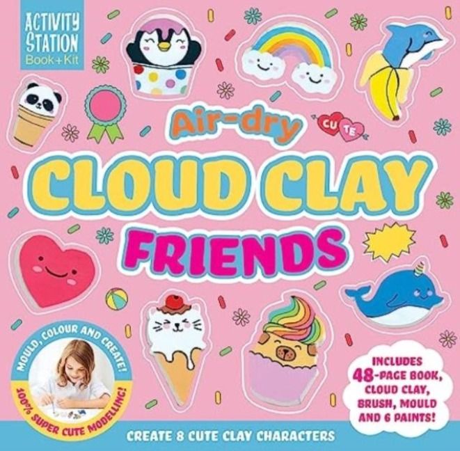 Produktbild: Air-Dry Cloud Clay Friends