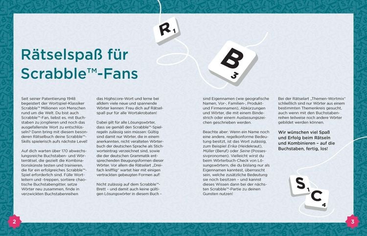 Produktbild: Scrabble&trade;-R&auml;tselbuch