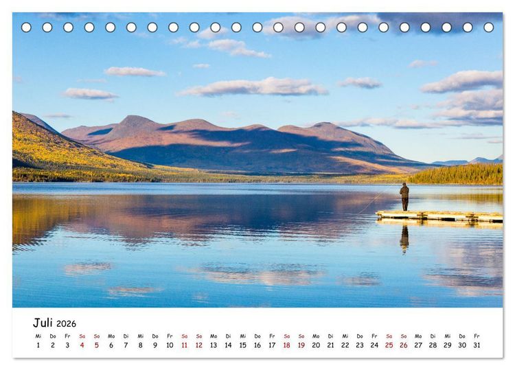 Produktbild: Alaska und Yukon, endlose Freiheit erleben (Tischkalender 2026 DIN A5 quer), CALVENDO Monatskalender