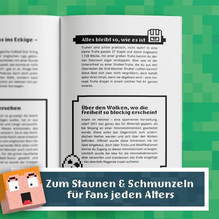 Produktbild: Unn&uuml;tzes Wissen f&uuml;r Minecrafter &ndash; Die inoffizielle Sammlung