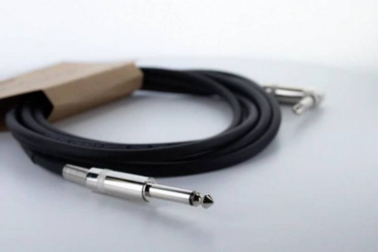 Produktbild: Cordial 14761 Klinke Instrumenten Anschlusskabel [1x Klinkenstecker 6.3 mm (mono) - 1x Klinkenstecker 6.3 mm (mono)] 3 m Schwarz Flexibel