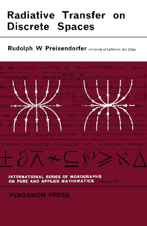Produktbild: Radiative Transfer on Discrete Spaces