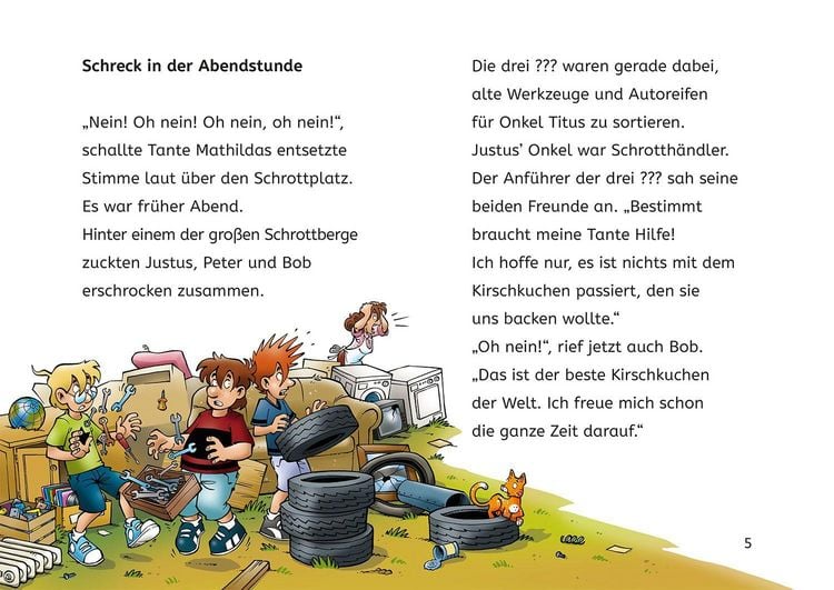 Produktbild: Die drei ??? Kids, B&uuml;cherhelden 2. Klasse, Achtung, Dinos!