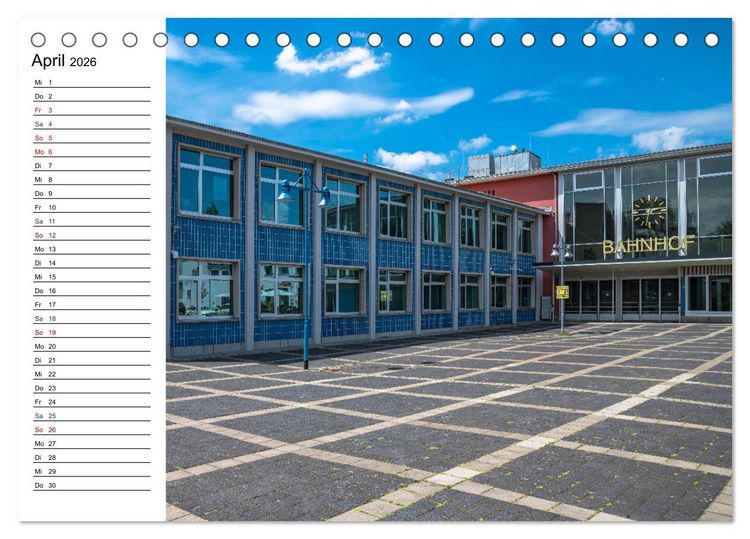 Produktbild: Sangerhausen (Tischkalender 2026 DIN A5 quer), CALVENDO Monatskalender