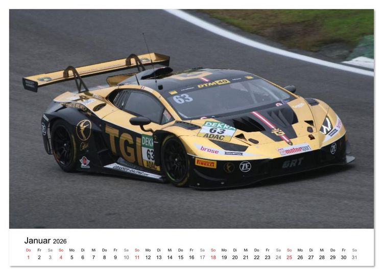 Produktbild: Motorsport aus Sant&rsquo;Agata (Wandkalender 2026 DIN A2 quer), CALVENDO Monatskalender