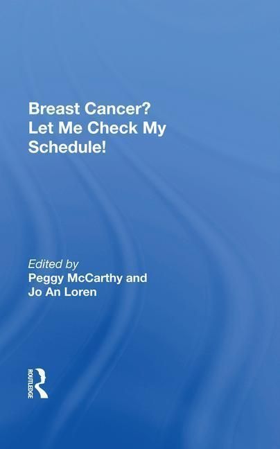 Produktbild: McCarthy, P: Breast Cancer? Let Me Check My Schedule!