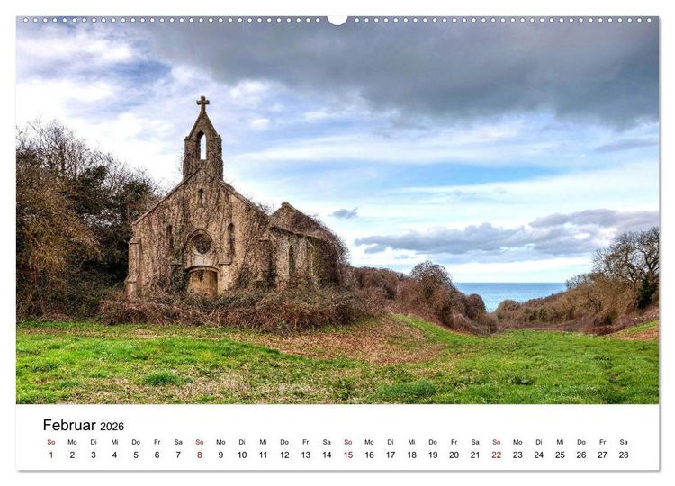Produktbild: Normandie - Land am Meer (Wandkalender 2026 DIN A2 quer), CALVENDO Monatskalender