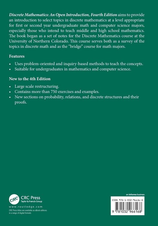 Produktbild: Discrete Mathematics