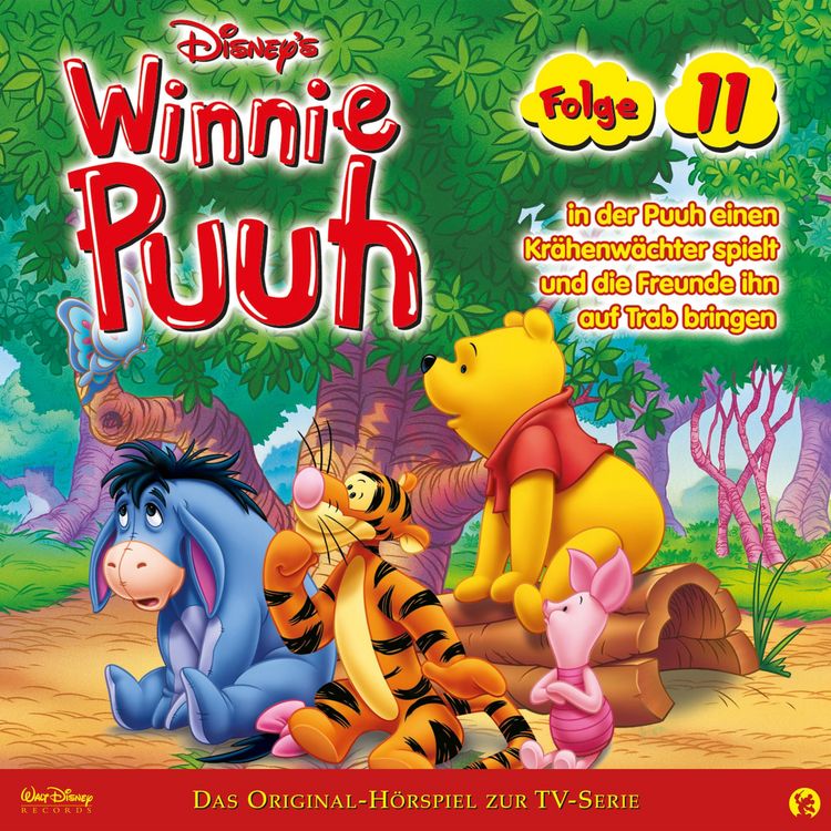 Produktbild: 11: Winnie Puuh in der Puuh einen Kr&auml;henw&auml;chter spielt und die Freunde ihn auf Trab bringen (H&ouml;rspiel zur Disney TV-Serie)