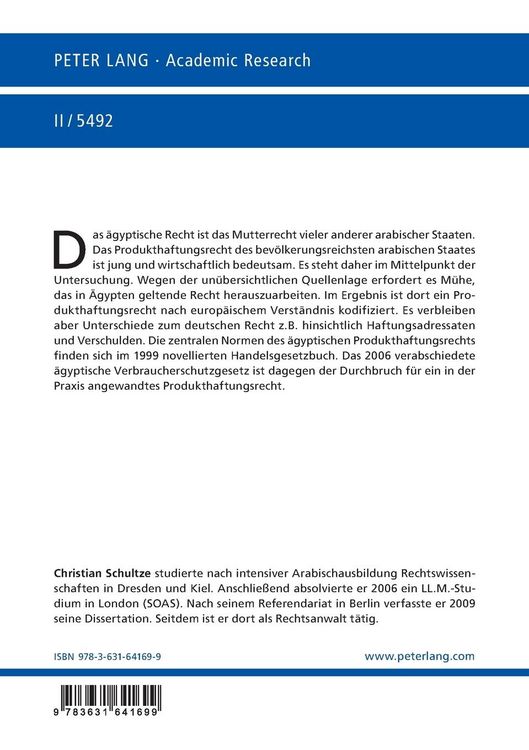 Produktbild: Die zivilrechtliche Produkthaftung nach &auml;gyptischem Recht