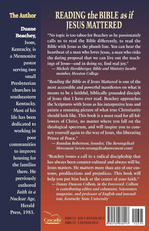 Produktbild: Reading the Bible as If Jesus Mattered