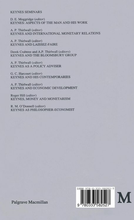 Produktbild: Keynes and the Role of the State