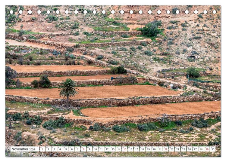 Produktbild: Fuerteventura - W&uuml;stenzauber und Meeresrauschen (Tischkalender 2026 DIN A5 quer), CALVENDO Monatskalender
