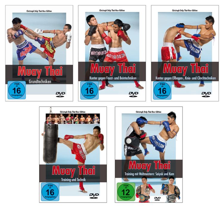 Produktbild: Muay Thai - Die komplette Serie &uuml;ber die Techniken und das Training