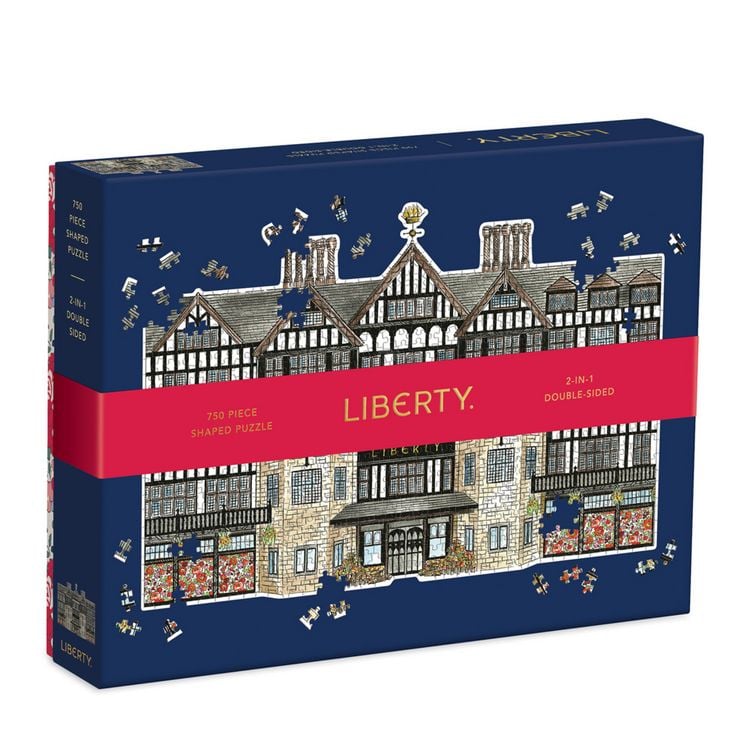 Produktbild: Liberty London Tudor Building 750 Piece Shaped Puzzle