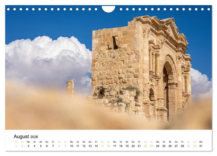 Produktbild: Jordanien - Land zwischen Antike und Moderne (Wandkalender 2026 DIN A4 quer), CALVENDO Monatskalender