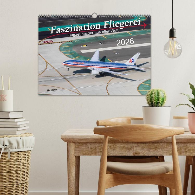 Produktbild: Faszination Fliegerei (Wandkalender 2026 DIN A3 quer), CALVENDO Monatskalender
