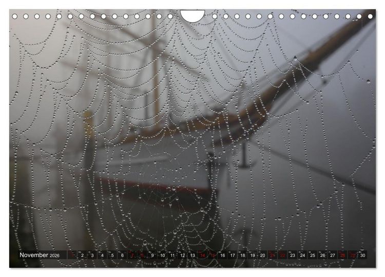 Produktbild: Letztes deutsches Vollschiff DAS SCHULSCHIFF DEUTSCHLAND (Wandkalender 2026 DIN A4 quer), CALVENDO Monatskalender