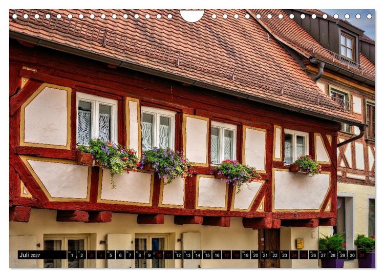 Produktbild: Impressionen der Altstadt Herzogenaurach (Wandkalender 2027 DIN A4 quer), CALVENDO Monatskalender