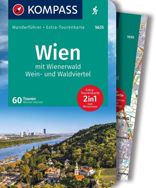 Bild vom Artikel KOMPASS Wanderführer Wien mit Wienerwald, Wein- und Waldviertel, 60 Touren mit Extra-Tourenkarte vom Autor Werner Heriszt