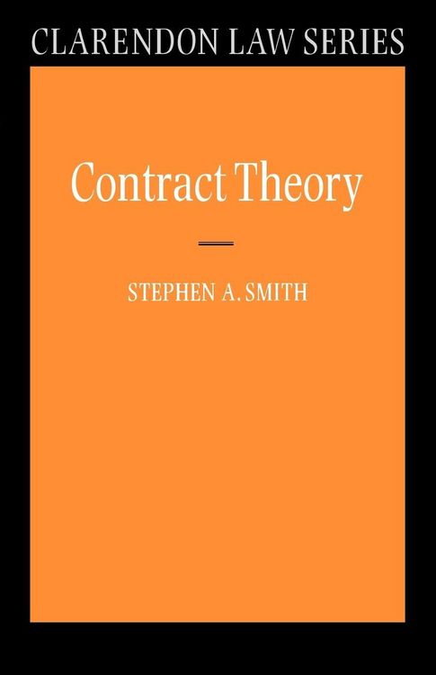Produktbild: Contract Theory