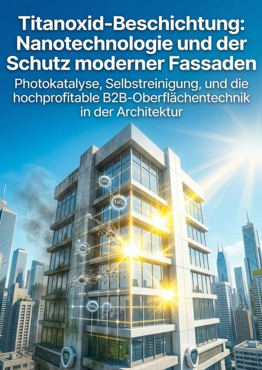 Produktbild: Titanoxid-Beschichtung: Nanotechnologie und der Schutz moderner Fassaden