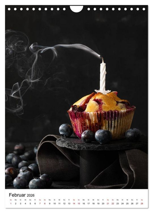 Produktbild: Leckereien - Food art (Wandkalender 2026 DIN A4 hoch), CALVENDO Monatskalender