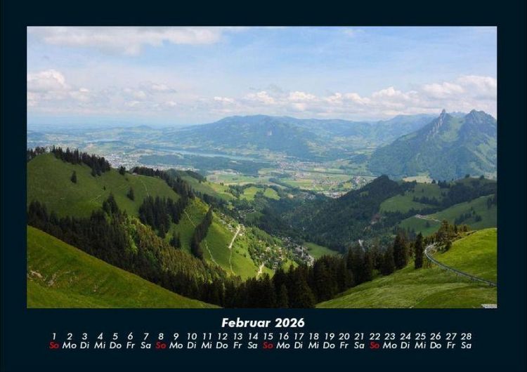 Produktbild: Berge 2026 Fotokalender DIN A4