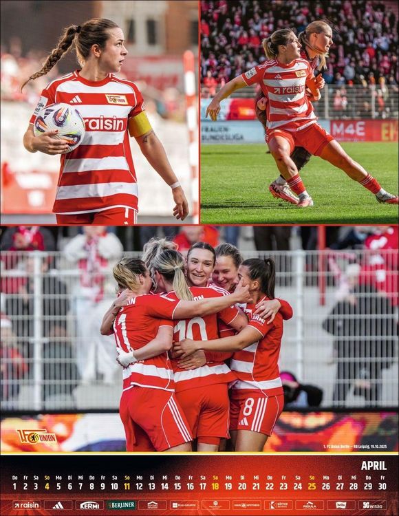 Produktbild: 1. FC Union Berlin Posterkalender 2027