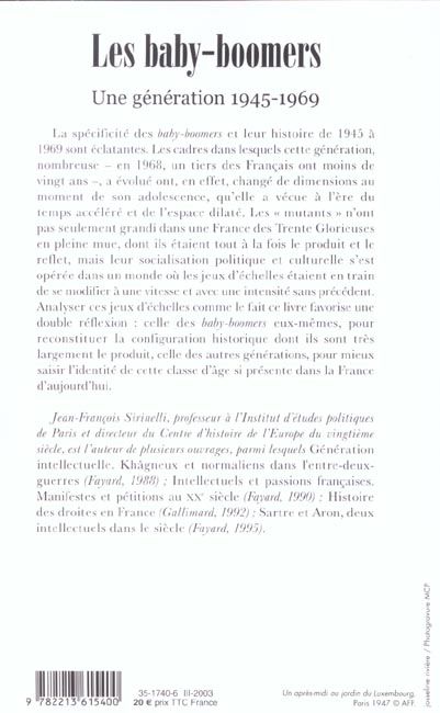 Produktbild: Les baby-boomers