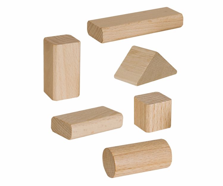 Produktbild: Eichhorn Natur Holzbausteine