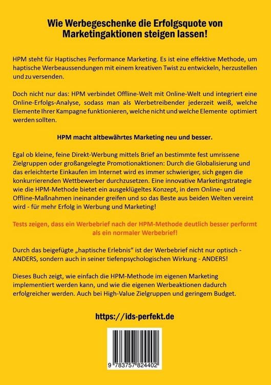 Produktbild: Haptisches Performance Marketing - Das Beste aus Offline und Online f&uuml;r mehr Erfolg im Marketing