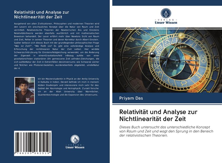 Produktbild: Relativit&auml;t und Analyse zur Nichtlinearit&auml;t der Zeit