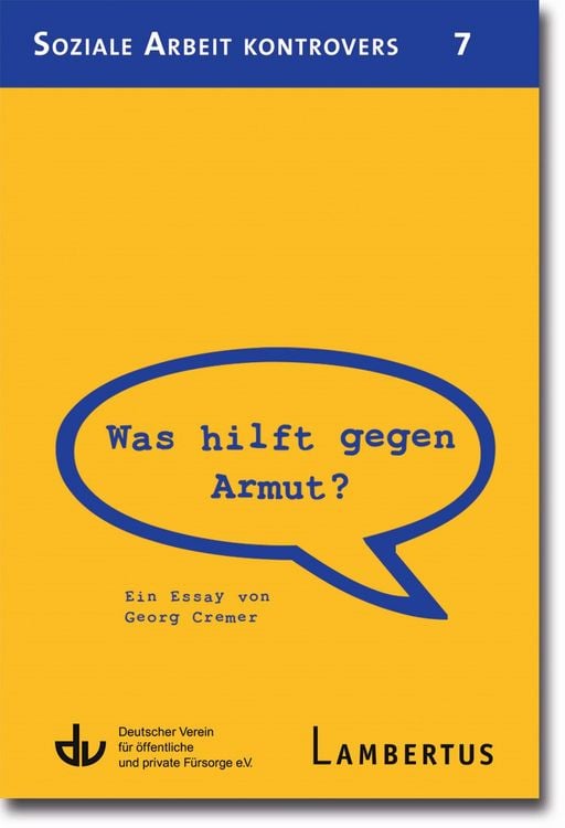 Produktbild: Was hilft gegen Armut?
