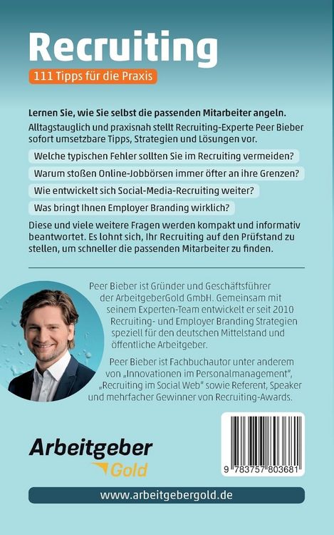 Produktbild: Recruiting: 111 Tipps f&uuml;r die Praxis