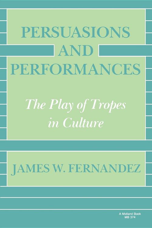 Produktbild: Fernandez, J: Persuasions and Performances