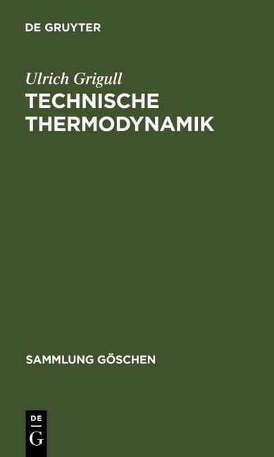 Produktbild: Technische Thermodynamik