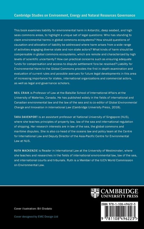 Produktbild: Liability for Environmental Harm to the Global Commons