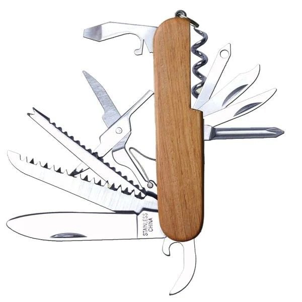 Produktbild: Corvus A750226 - Kids at work, Prima-Taschenmesser, Holzgriff natur