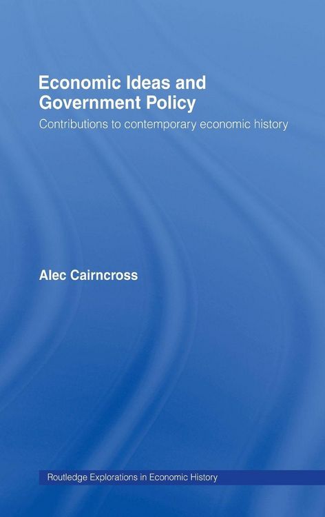 Produktbild: Economic Ideas and Government Policy